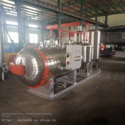 【dejun environmental protection manufacturing】 harmless treatment equipment for dead pigs in breeding farms, harmless treatment equipment for broiler breeding farms