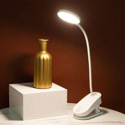 Children Desk Eye Protection Battery Rechargeable Reading Led Night Light Clip Lamp Table Led Child Table Lamp Factory photo-5