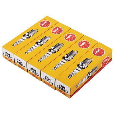 Wholesale Original Genuine NGK Spark Plug Nickel Alloy LFR6D 4704 Car Engine Spark Plug for VOLVO