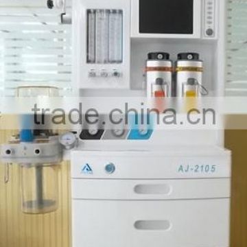 2016 Anesthesia Machine with Ventilator (2 Vaporizers,3 Gas) CE marked