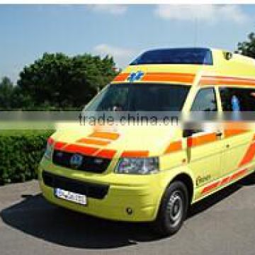 Volkswagen T5 with high roof ambulance