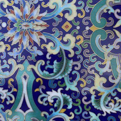 Cloisonn Factory Cloisonn Manufacturer Cloisonn Processing Cloisonn Crafts Cloisonn Manufacturer Wholesale Custom Cloisonn Copper Body Cloisonn Enamel Crafts Incense Burner, Elephant Spot photo-5
