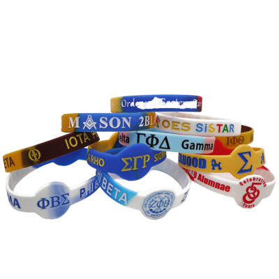High - Quality Customizable Irregular Silicone Wristbands for Promotion and Souvenirs
