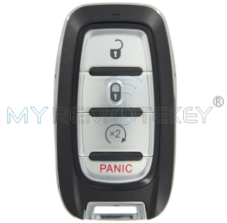 FCC M3N-97395900 Smart key 4 button 433mhz Hitag-AES 4A chip-NCF29A1M for 2019-2020 Chrysler Pacifica Voyager PN 68419652