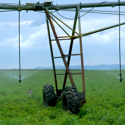 Four Wheel Movable Efficienct Center Pivot Irrigation System for 20ha 30ha Farmland photo-3