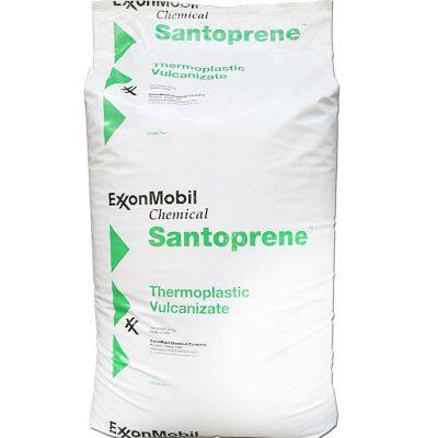 ExxonMobil TPV Santoprene 201-55 Termoplástico Vulcanizado, Gránulos de plástico, Gránulos virgenes, Gránulos de caucho TPV