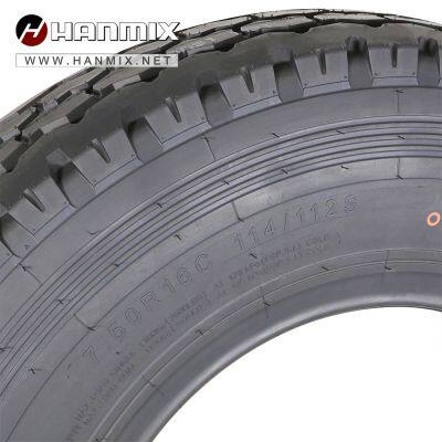 Hanmix Light Truck Tire 750R16C Good Load-bearing Capacity LTR Tyres Llantas photo-3