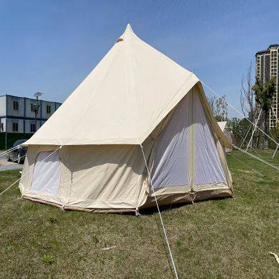 SXKON Spacious 20FT Beige Canvas Bell Tent photo-2