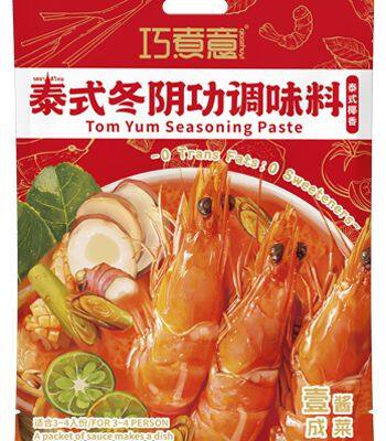 Thai Tom Yam Seasoning Paste 100g,Spicy Sour & Creamy Coconut Flavor Seasoning Manufacturer