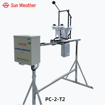 PC-2-T2 4G Wireless Complete Industrial Meter Solar PV Weather Monitoring Station With Meteorological Sensor