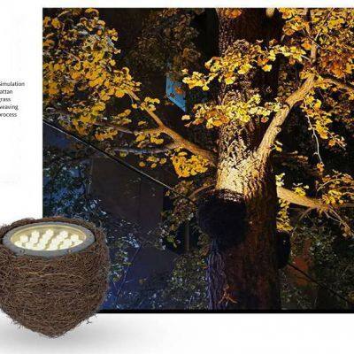 Seven - Colored Bird's Nest Lights for Roads and Trees, 72w High - Power Rgbw Colored Bird's Nest Floodlights photo-5