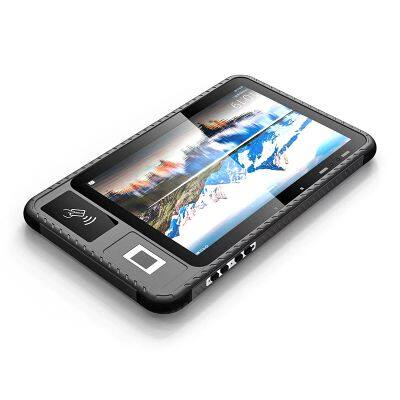 Самый продаваемый заводской 10-дюймовый промышленный планшетный компьютер на базе MTK8788 с Android 13, NFC, сканером отпечатков пальцев, сканером 2D-штрихкодов, UHF RFID и Ethernet-портом RJ45