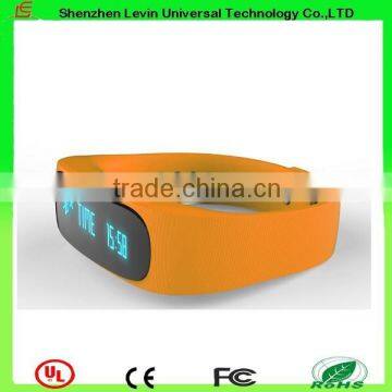 New Bracelet With Watch Function Time Display Clock Alarm Task Alert Move Alert Phone Bluetooth Alert Smart Bracelet For Sale