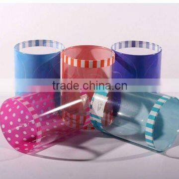 fully printed plastic PVC transparent tube