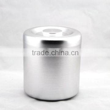 5L wholesale large Aluminum Ice Bucket with lid & plastic liner