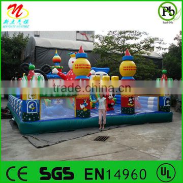 2014 popular indoor&outdoor inflatable fun city                        
                                                Quality Choice