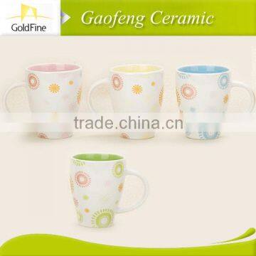 beautiful decal new bone china ceramic mug