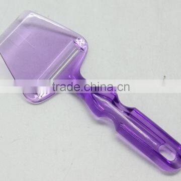 NEW DESIGNED PLASTIC & STAINLESS STEEL CHEESE SERVER, TRANSPARENT photo-2