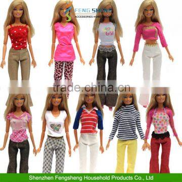 Newest Handmade Blouse With Trousers Pants For Doll Doll Clothes photo-3