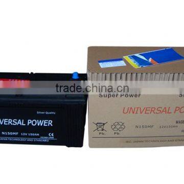 Cheap auto batteries 12v 150ah,battery auto powered ,auto battery terminal