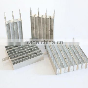 PTC fan heater components for warm air generator,hand dryer