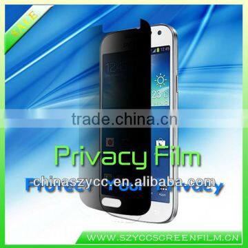 Factory Price For Samsung I9190 Cheap Privacy Screen Guard For Samsung Galaxy S4 mini Accept PayPal