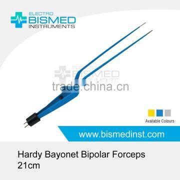 Hardy Bayonet Bipolar Forceps 21cm