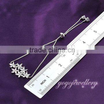 Zircon Design Stone Gold Model Copper Bracelet photo-5