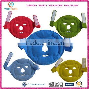 Eco-friendly cooling gel face mask / gel face mask for stress headache