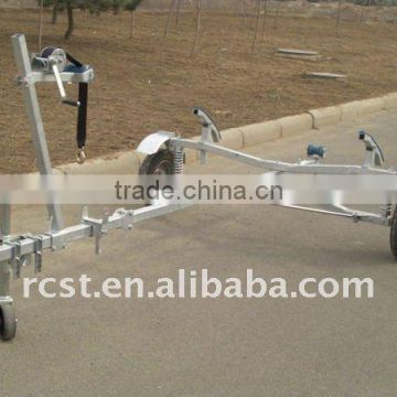 skid boat trailer