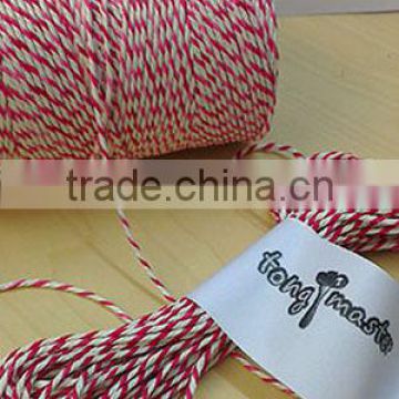 50 m - Red & White Bakers, Butchers, Craft, Parcel String Twine