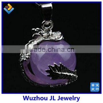 New Design Coming!! Crazy sales women natural triangle amethyst pendants