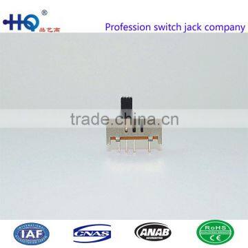 SS-23D05G6 high quality 3 position 2p3t vertical slide switch