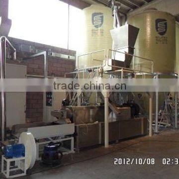 Twin Screw Extruder Corn Snack Food Machinery