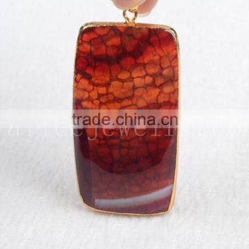 Natural dragon vein agate loose beads cabochon