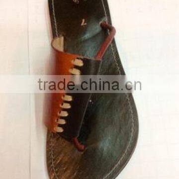 Dobbytex 1007 Hardleaves Handmade African Men Leather sandals Hmong/Mien/Miao/Summer