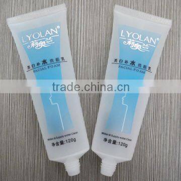 Customized 120g plastic cosmetic tube packaging