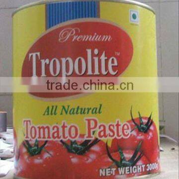 High quality and best price canned tomato paste,3000g tomato ketchup 28-30%,100% natrual tomatoes