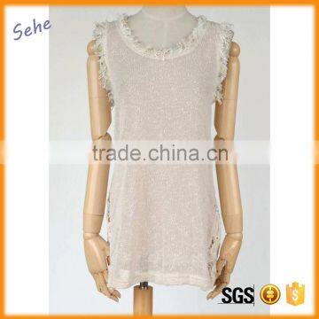 Top Quality New Fashion Design Women Sweater Tops Readymade Supplier's Choice