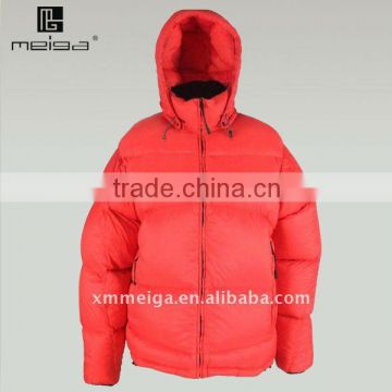 2014 Red Women's Fitted Down Jacket