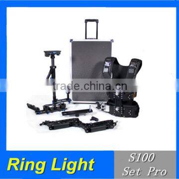 Camera Stabilizer system 2.5-15kg Load Pro Camera Steadicam Video Carbon Stabilizers + Low-shooting