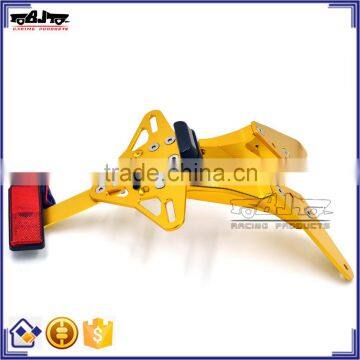 BJ-LPL-TMAX001 Recommand Motorcross Golden Lisence Bracket Aluminum Tail Plate for Yamaha T MAX 530 2013-2015 photo-4