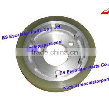 MITSUBISHI escalator Parts , Escalator handrail drive roller for Mitsubishi