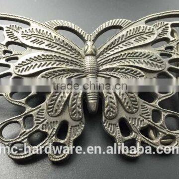 Manufacture Beautiful Shaped Zinc Alloy Material Custom Plate-style Belt buckles with fashionable style