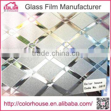 NEW ARRIVAL 3D Pattern Window Film Wholesale Self Adhesive Vinyl Film