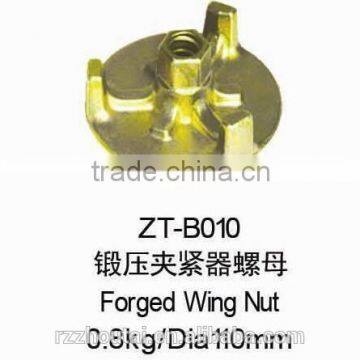 Formwork accessories Forged Scaffolding Wing Nut Scaffolding Coupler ZT-B010
