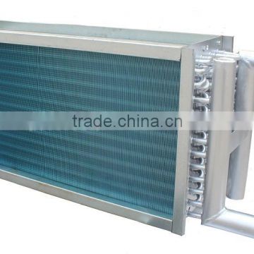 hydrophilic AL finned expanded stainless steel tube condenser heat exchanger