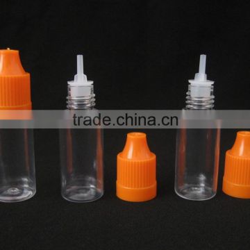 Hot Plastic Dropper Bottles 10ml E Liquid Bottle With Childproof Cap For Electronic Cigarette Empty Bottle