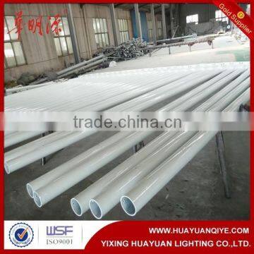 galvanized and powder coating round street lighting column