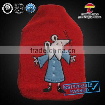 good quality 2000ml hot water bag with cover Mr.rat